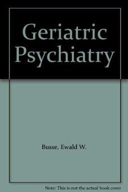 Geriatric Psychiatry