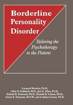 Borderline Personality Disorder