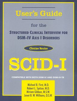 Structured Clinical Interview for DSM-IV Axis I Disorders - SCID-I