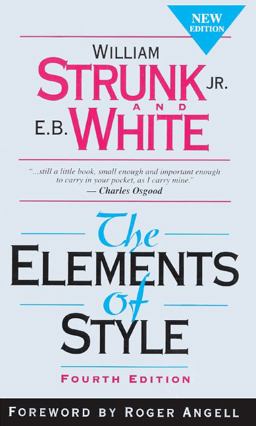 Elements of Style 4th 9780881030686 Front Cover