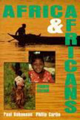 Africa and Africans 4th 9780881338409 Front Cover