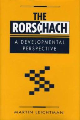 Rorschach A Developmental Perspective  9780881631388 Front Cover