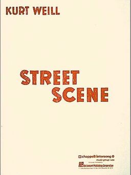 Street Scene Vocal Score  9780881880526 Front Cover