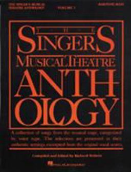Singer's Musical Theatre Anthology - Volume 1 Baritone/Bass Book Only  9780881885484 Front Cover