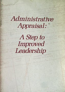 Administrative Appraisal
