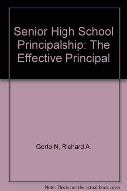 The Senior High School Principalship