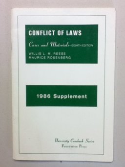 Conflict of Law, 1986