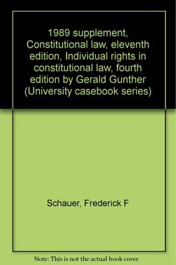 Constitutional Law and Individual Rights in Constitutional Law