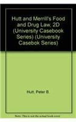 Food and Drug Law 2nd 9780882778631 Front Cover