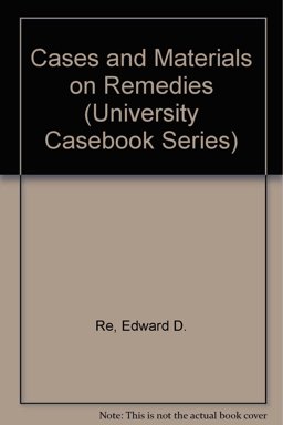 Remedies, Cases and Materials On 3rd 1991 9780882779454 Front Cover