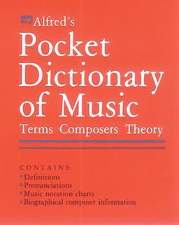 Alfred's Pocket Dictionary of Music Terms * Composers * Theory  9780882843490 Front Cover