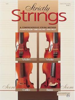 Strictly Strings, Bk 1 Conductor's Score, Comb Bound Book  9780882845340 Front Cover