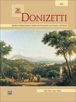 Donizetti High Voice  9780882848082 Front Cover