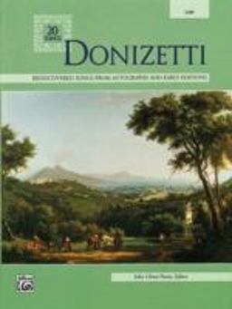 Donizetti Low Voice  9780882848099 Front Cover