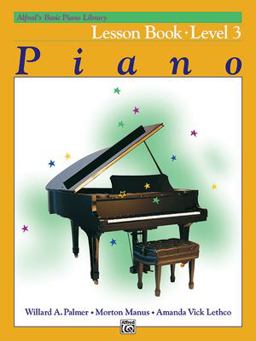 Alfred's Basic Piano Library Lesson Book, Bk 3  9780882848150 Front Cover