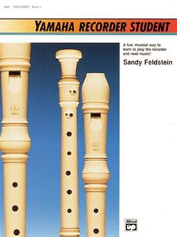 Yamaha Recorder Student  9780882848211 Front Cover