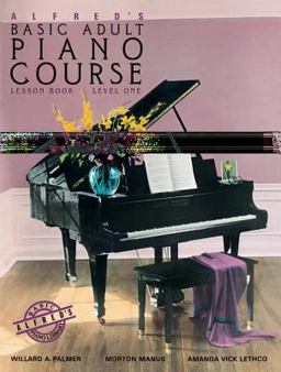 Alfred's Basic Adult Piano Course Lesson Book, Bk 1 Book and CD  9780882848327 Front Cover