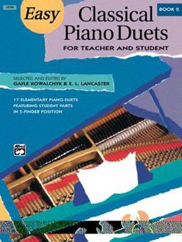 Easy Classical Piano Duets for Teacher and Student, Bk 2  9780882849157 Front Cover