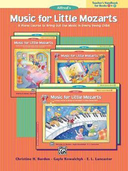 Music for Little Mozarts Teacher's Handbook, Bk 1 And 2