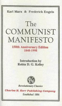 Communist Manifesto 150th 9780882862354 Front Cover