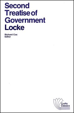 Second Treatise of Government  9780882951256 Front Cover