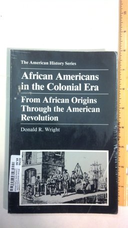 African-Americans in the Colonial Era African-Americans in the Colonial Era