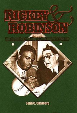 Rickey and Robinson The Preacher, the Player and America's Game  9780882959528 Front Cover