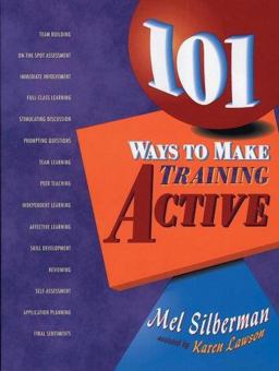 101 Ways to Make Training Active  9780883904756 Front Cover