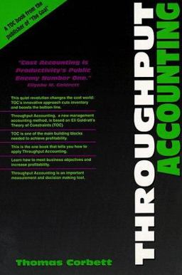 Throughput Accounting 1st 9780884271581 Front Cover