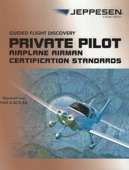 Jeppesen Private Pilot Airman Certification Standards (ACS) Faa-S-acs-6b  9780884872832 Front Cover