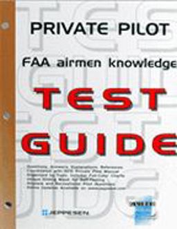 Private Pilot Airmen Knowledge Test Guide  9780884873068 Front Cover