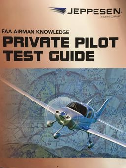 Private Pilot FAA Airmen Knowledge Test Guide  9780884876632 Front Cover