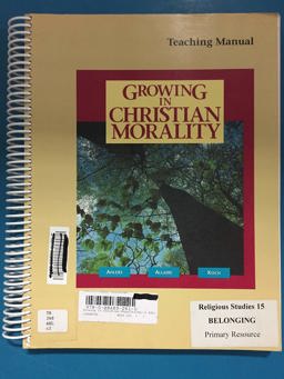 Growing in Christian Morality