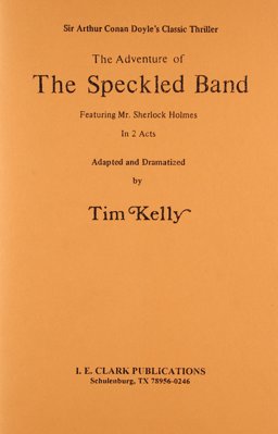 The Adventure of the Speckled Band The Adventure of the Speckled Band