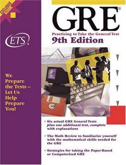 GRE Practicing to Take the General Test 9th 9780886851866 Front Cover