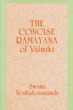 The Concise Ramayana of Valmiki  9780887068638 Front Cover