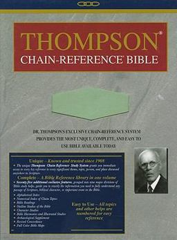 Thompson Chain Reference Bible-KJV Thompson Chain Reference Bible-KJV