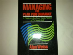 Managing for Peak Performance Managing for Peak Performance