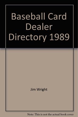 Baseball Card Dealer Directory, 1989