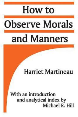 How to Observe Morals and Manners  9780887387517 Front Cover