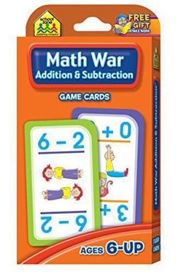 Math War Addition and Subtraction Addition and Subtraction  9780887432736 Front Cover