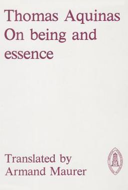On Being and Essence 2nd 9780888442505 Front Cover