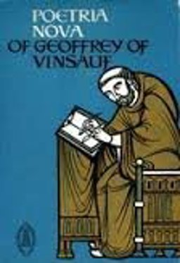 Poetria Nova of Geoffrey of Vinsauf 1st 1967 9780888442550 Front Cover