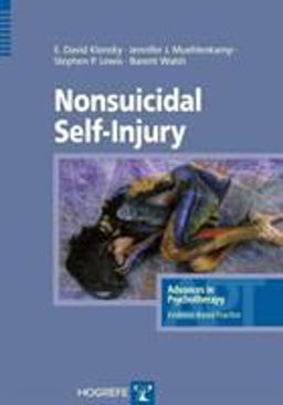 Nonsuicidal Self-Injury  9780889373372 Front Cover
