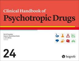 Clinical Handbook of Psychotropic Drugs 24th 9780889375932 Front Cover