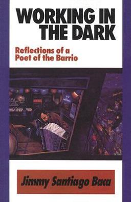 Working in the Dark: Reflections of a Poet of the Barrio Reflections of a Poet of the Barrio  9780890135150 Front Cover
