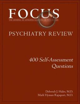 Psychiatry Review 400 Self-Assessment Questions  9780890422977 Front Cover