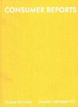 Consumer Reports 1993