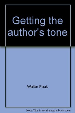 Getting the Author's Tone