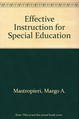 Effective Instruction for Special Education